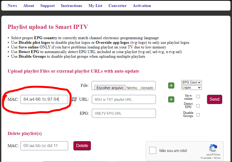 Como adicionar lista IPTV no SAMART IPTV